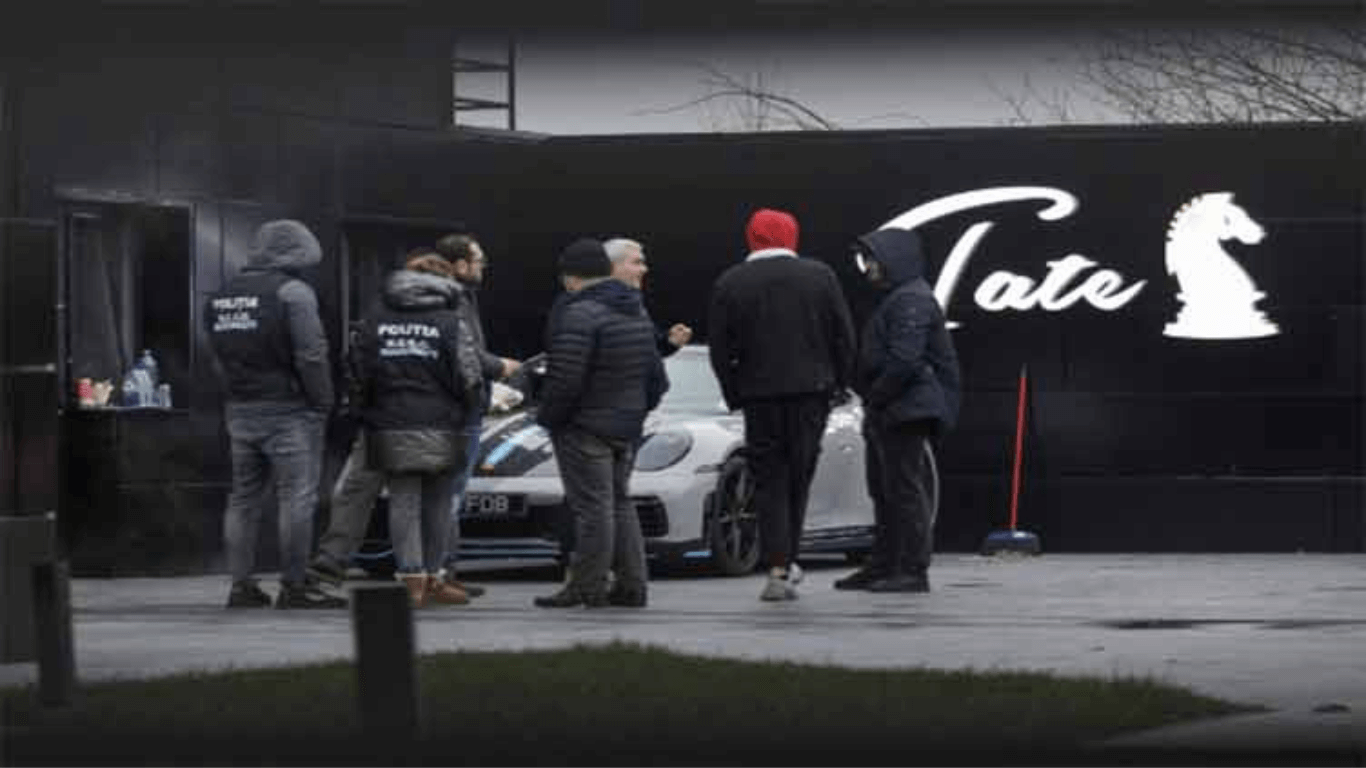 Romanian prosecutors take away luxury cars seized in Andrew Tate case