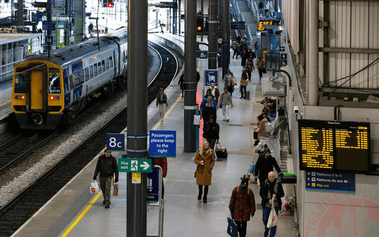 Strike-hit UK faces first rail stoppage of 2023