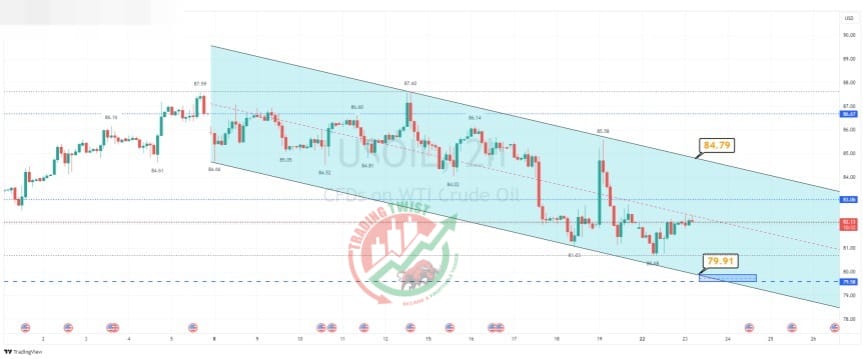 CRUDE OIL Chart Technical Outlook