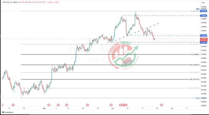 NZDCAD Chart Technical Outlook