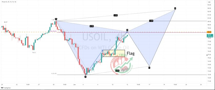 US CRUDE OIL Chart Technical Outlook